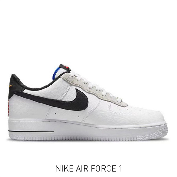 AF-1 白黑金4