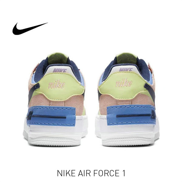 CLOT x AF 1 黑黃粉5