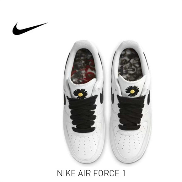 AF 1 白 PMO反系鞋帶2
