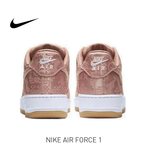 CLOT x AF 1 粉絲綢5