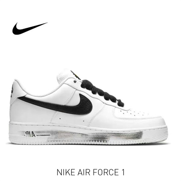 AF 1 白 PMO反系鞋帶4