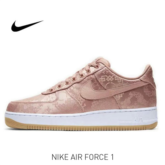 CLOT x AF 1 粉絲綢3