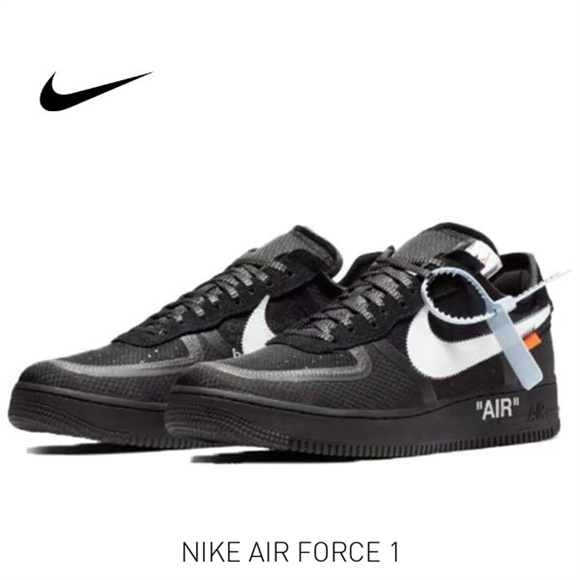 OW x AF 1 黑1