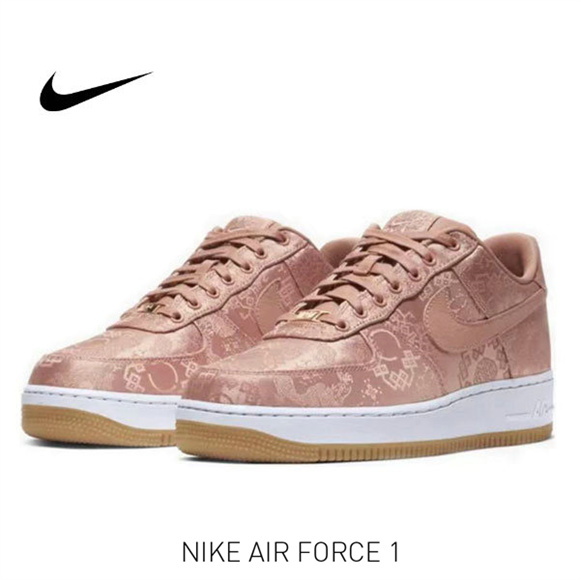 CLOT x AF 1 粉絲綢1