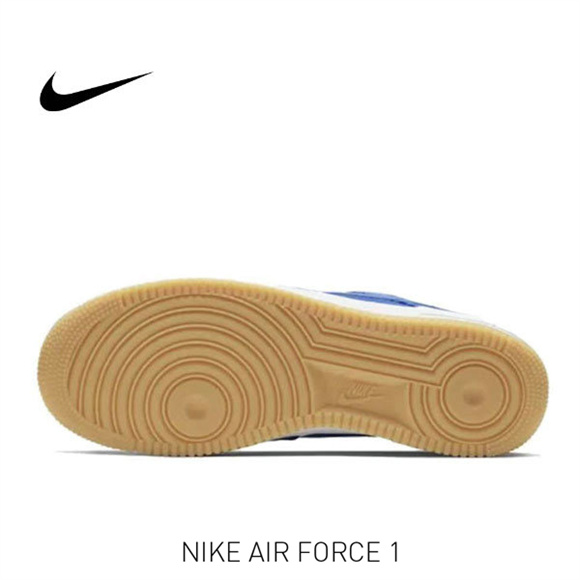 CLOT x AF 1 藍絲綢6