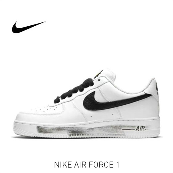 AF 1 白 PMO反系鞋帶3