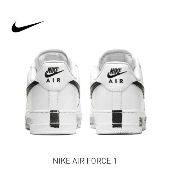 AF 1 白 PMO反系鞋帶5