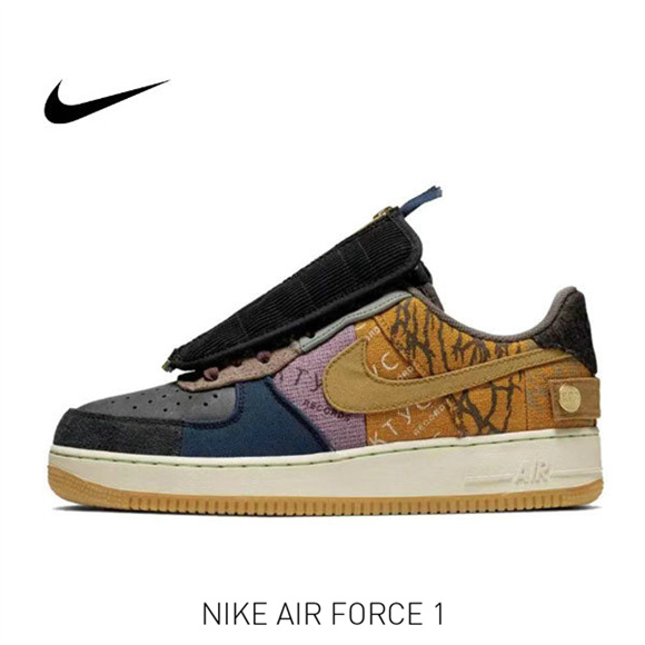 AF 1 Cactus jack Ts 拼接2