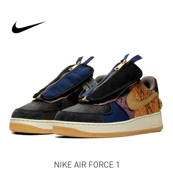 AF 1 Cactus jack Ts 拼接1