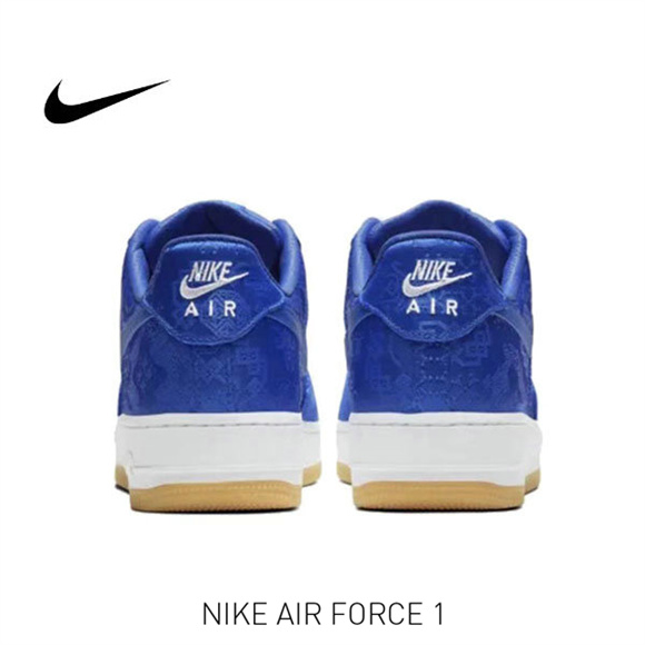 CLOT x AF 1 藍絲綢5