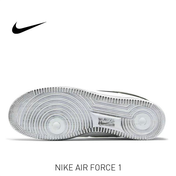 AF 1 白 PMO反系鞋帶6
