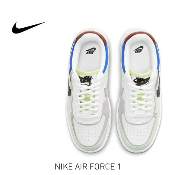 AF 1 白綠粉3
