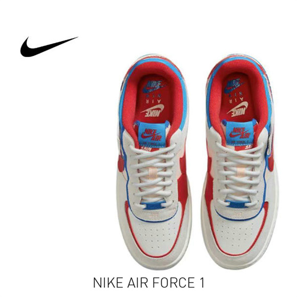 AF 1 灰紅藍2
