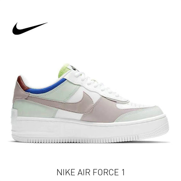 AF 1 白綠粉5