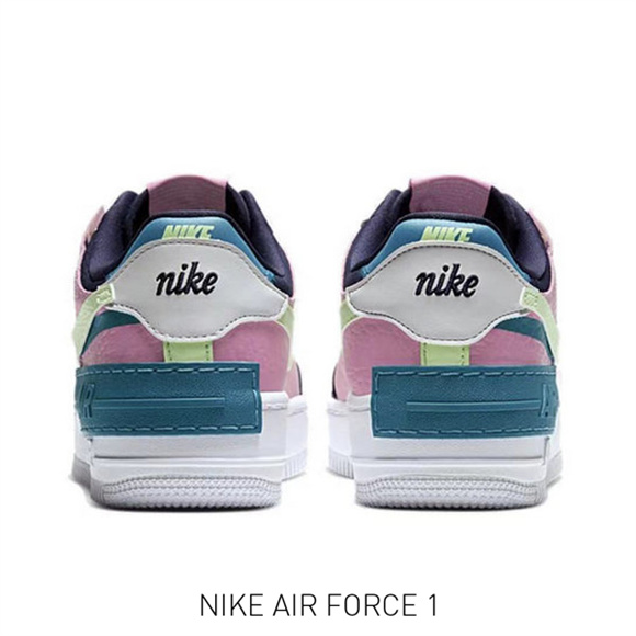 AF 1 黑粉綠1