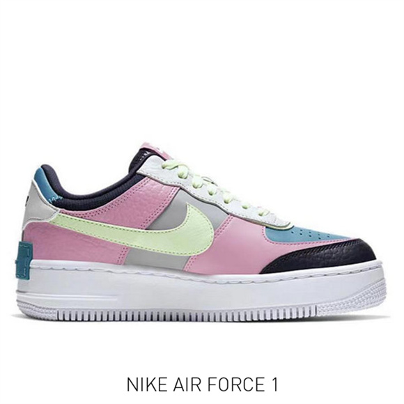AF 1 黑粉綠3