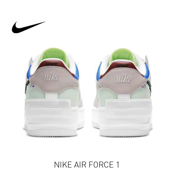 AF 1 白綠粉2