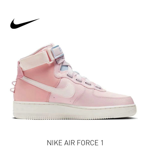 AF-1 High 獨角獸 淺粉1