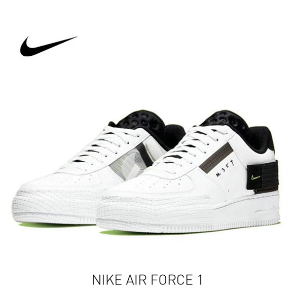 AF 1 N.354 Low 黑白6