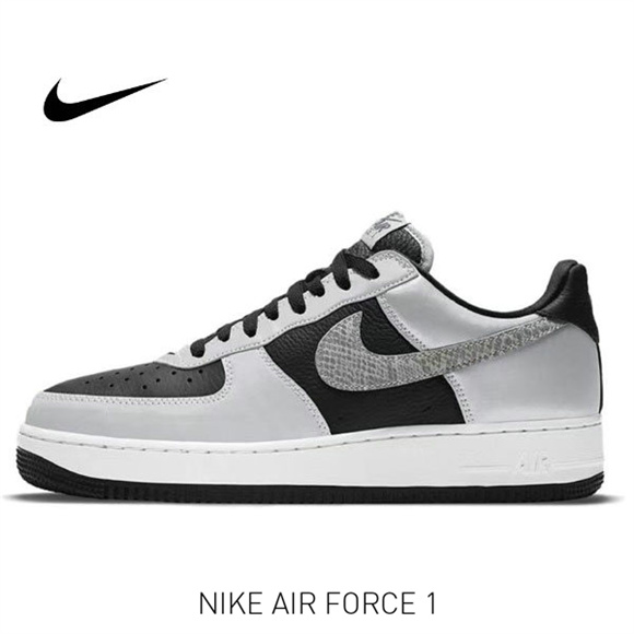 AF 1 B 銀蛇紋4