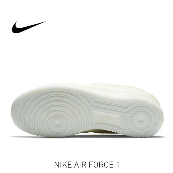 AF 1 Low 米白橘 海綿4